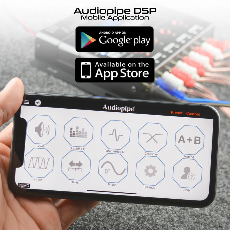 Audiopipe Procesador Digital ADSP-CLEAN-APP