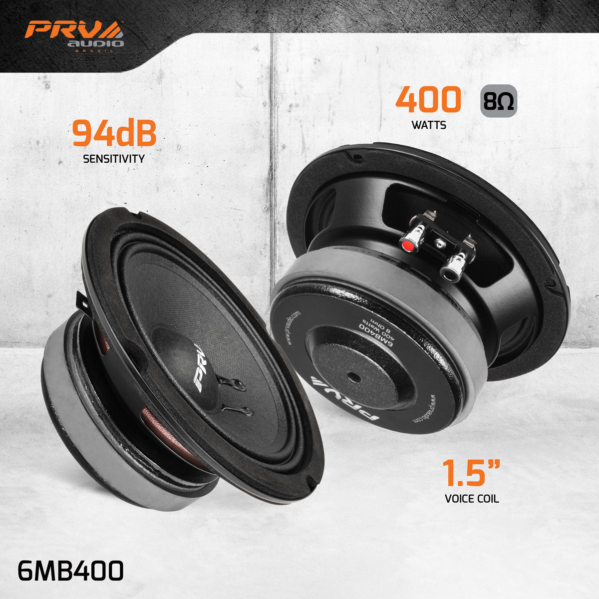 PRV Bocina 6” 6MB400