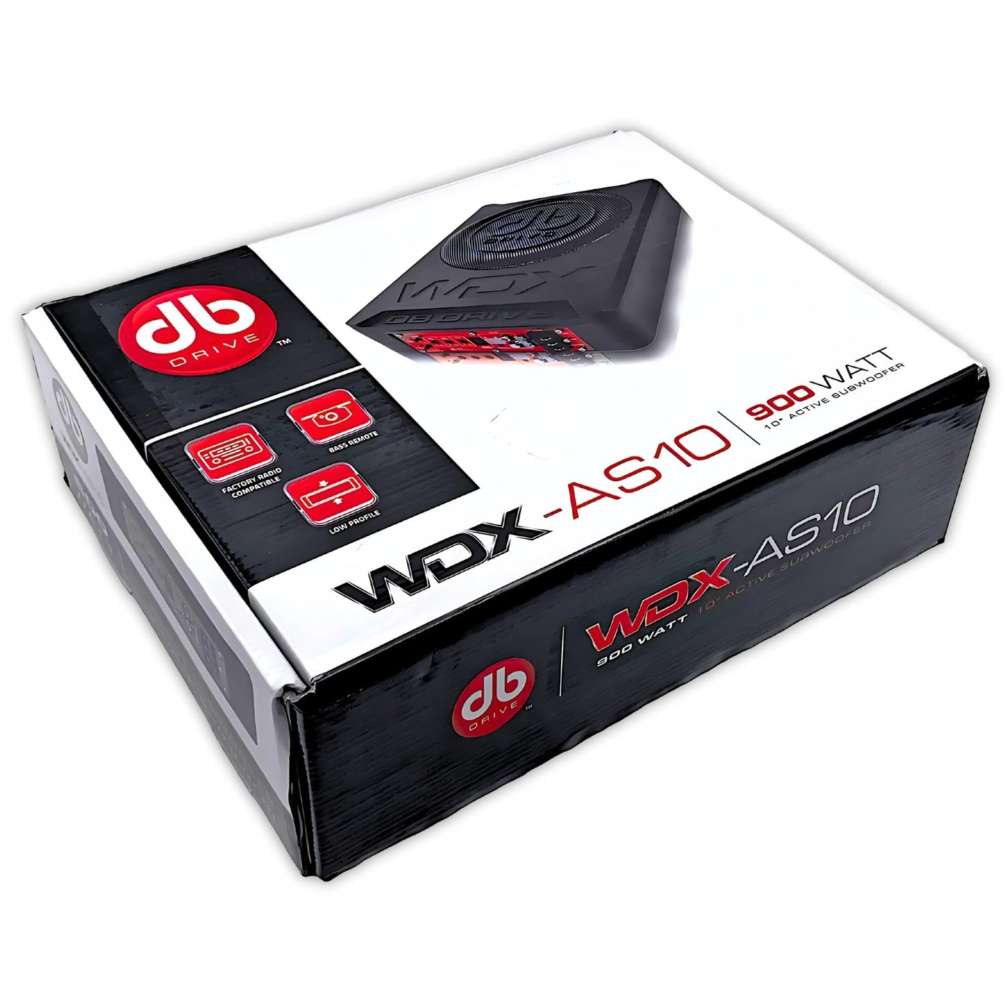 DB DRIVE BAJO AMPLIFICADO 10” WDX-AS10 900W