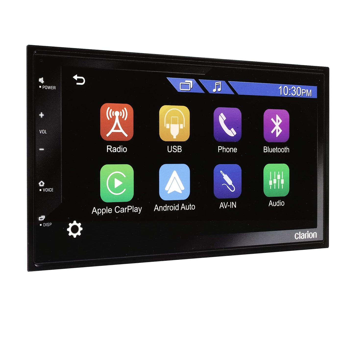 Clarion Radio Doble Din Apple CarPlay & Android Auto FX450