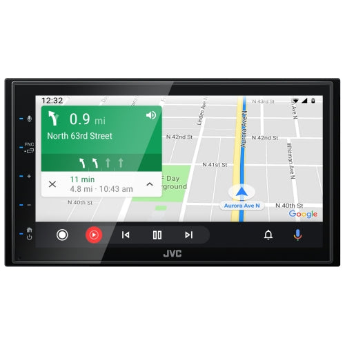 JVC Radio Doble Din Apple CarPlay & Android Auto KW-M560BT