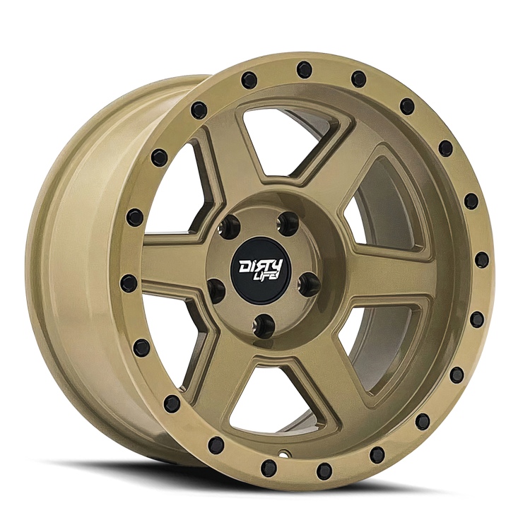 Dirty Life 9315 Compound 17x9 -12ET Desert Sand Wheel 6x139.7 Set de 4 Aros