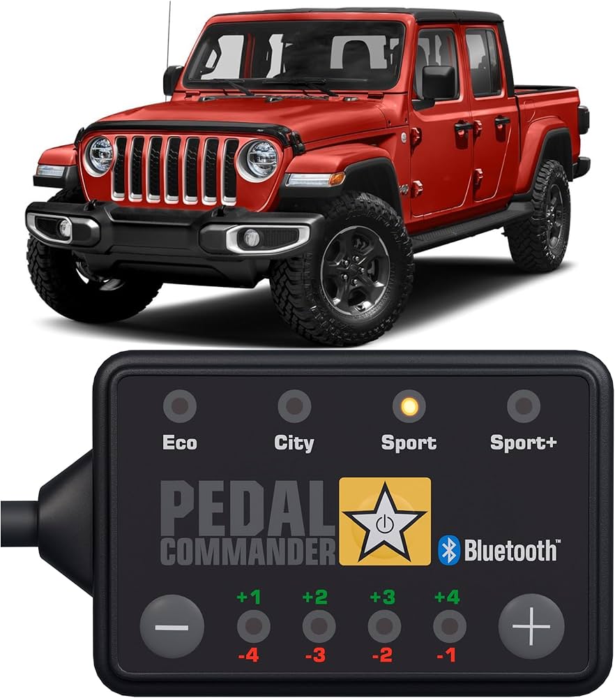 Pedal Commander Throttle Response Controller Jeep/Tacoma/Ram