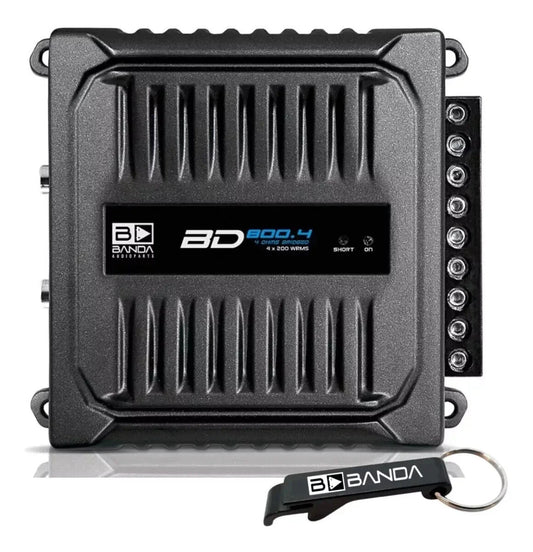 Banda Amplificador 800.4 Clase D Full Range