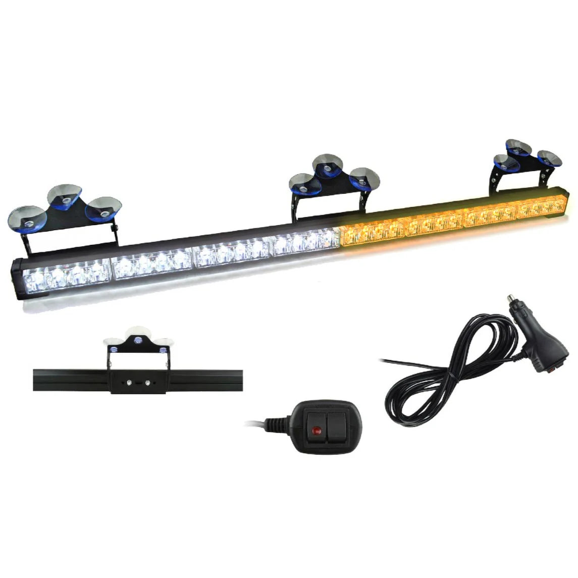 Pipemans NL-LB-EMR-36 Led Bar Strobe Amber/White 36”
