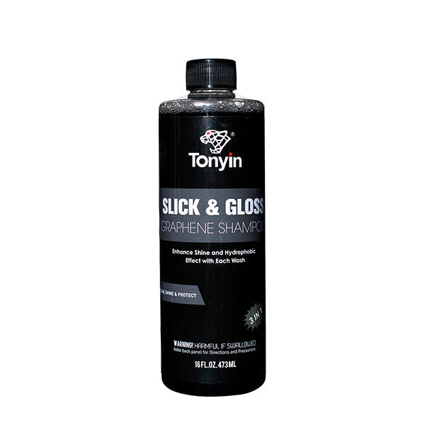 Tonyin Jabon PH Balanceado 3 En 1 Slick & Gloss Graphene Shampoo