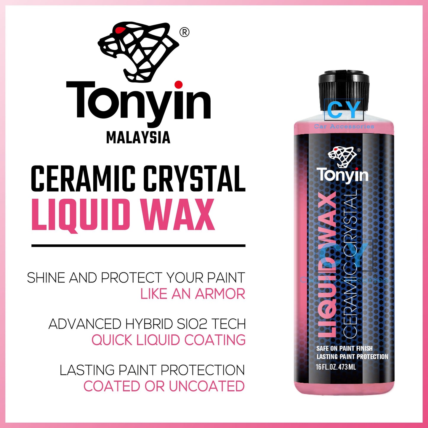 Tonyin Liquid Wax Ceramic Crystal 16oz