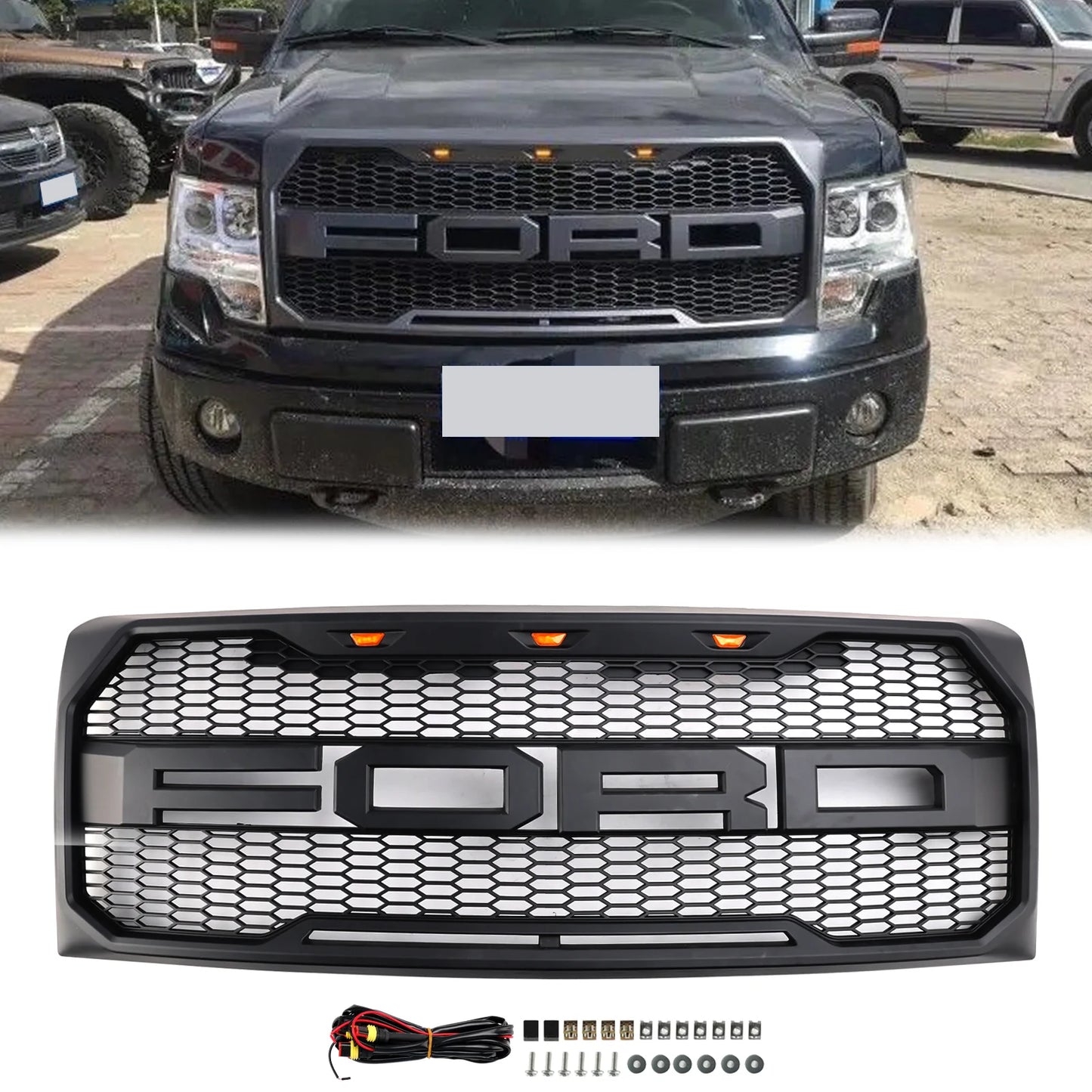 Parrilla Raptor F150 09-2014
