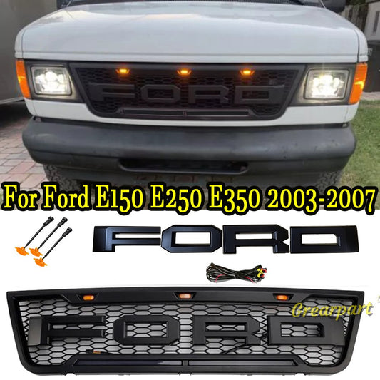 Parrilla Tipo Raptor Econoline 92-2007