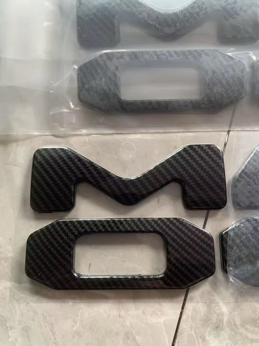 Letras de Compuerta Tacoma 2024 al 2025 Carbon Fiber Color 3D